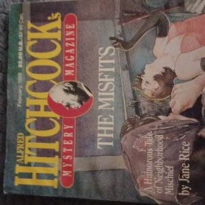 Lot of 10 Alfred Hitchcock  mystery magazine